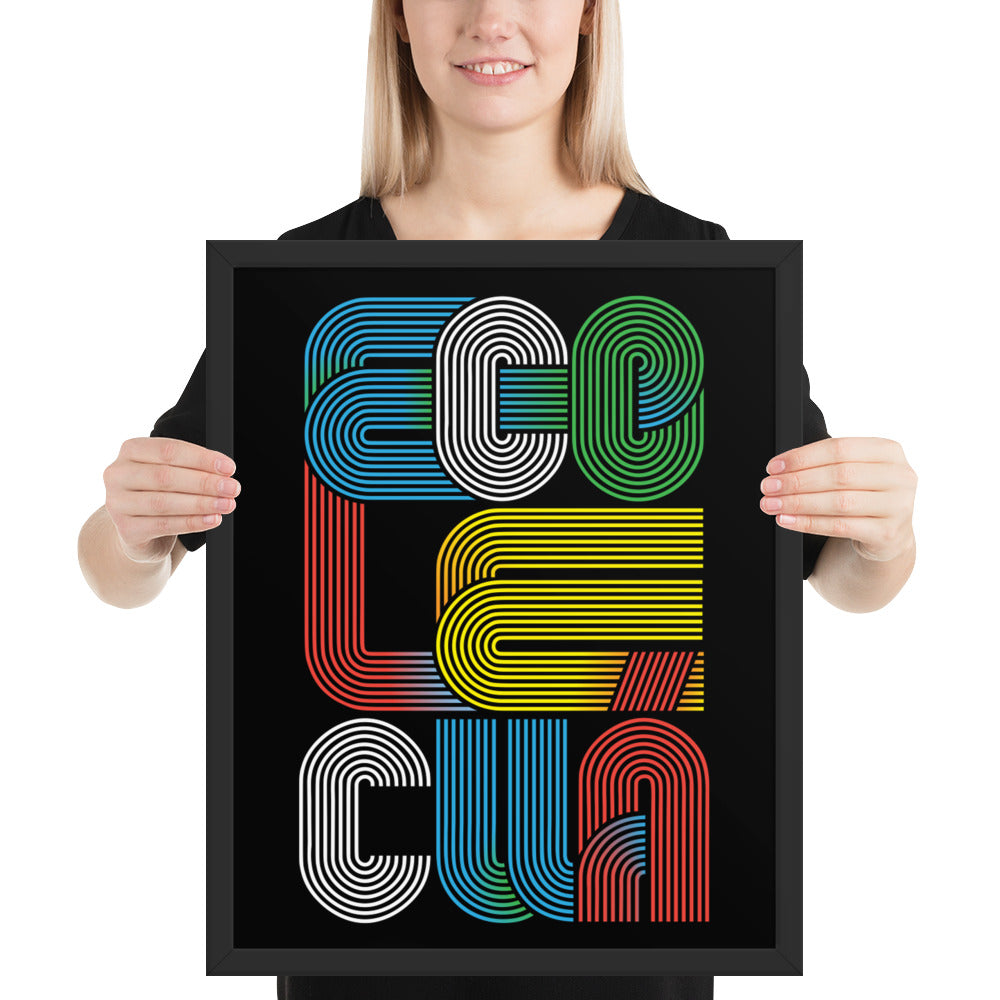 ECOLECUÁ - Framed poster