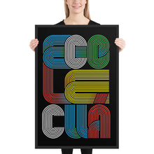 Load image into Gallery viewer, ECOLECUÁ - Framed poster
