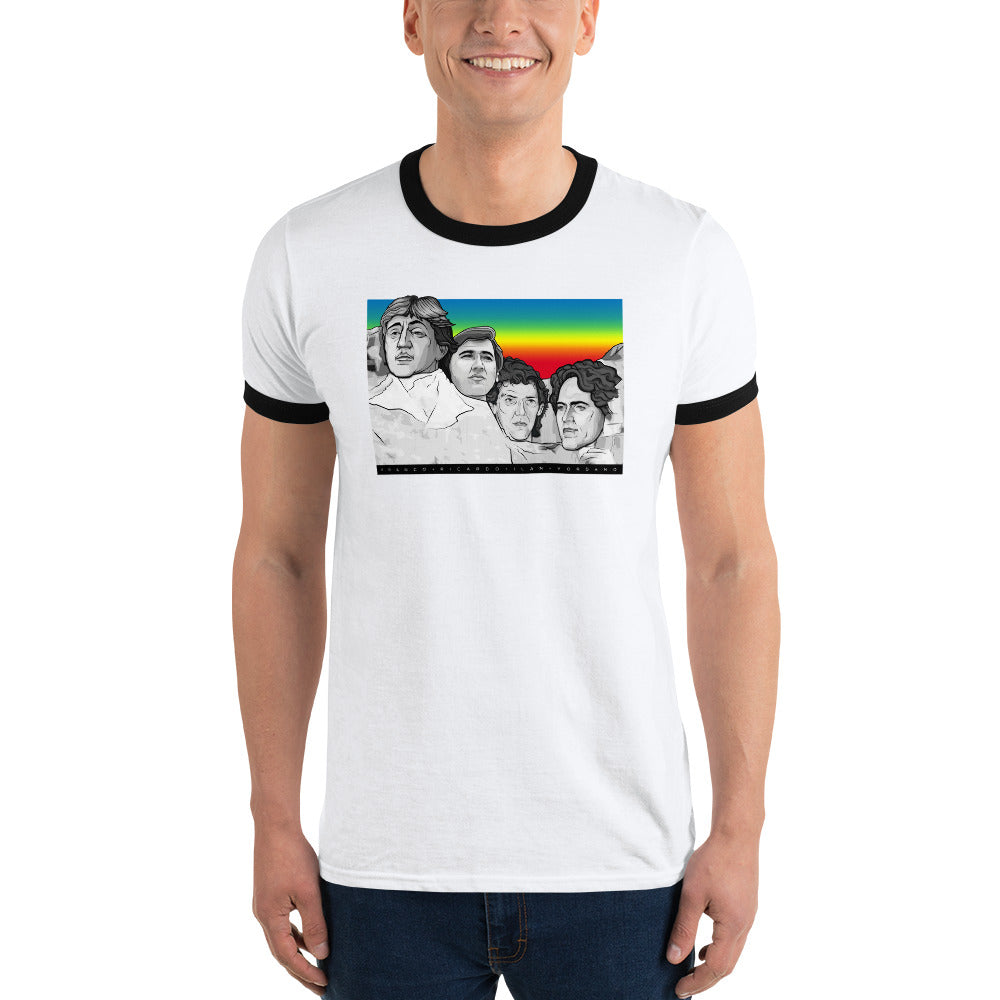 MONTE RUSHMORE - Ringer T-Shirt