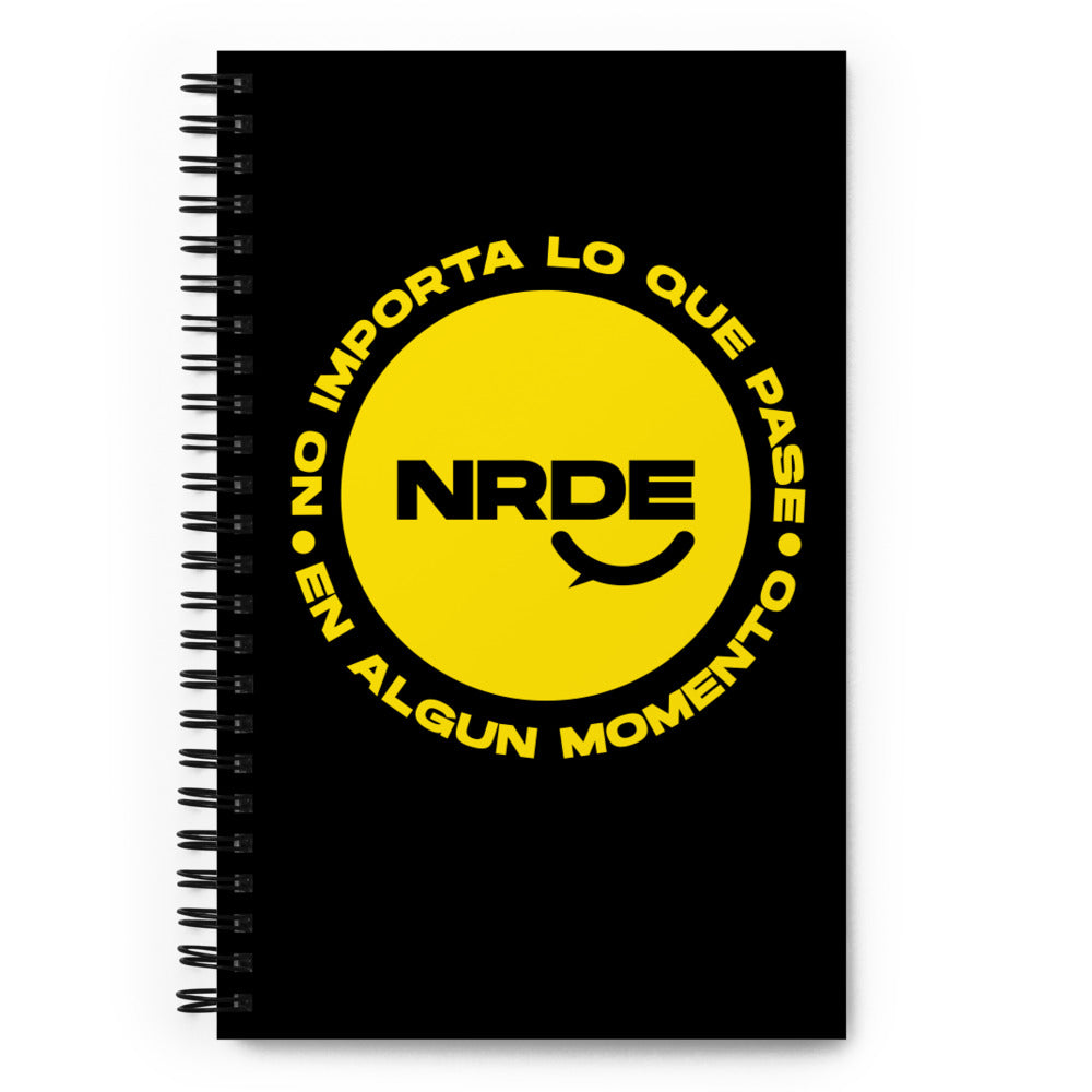 NRDE - BADGE - Spiral notebook