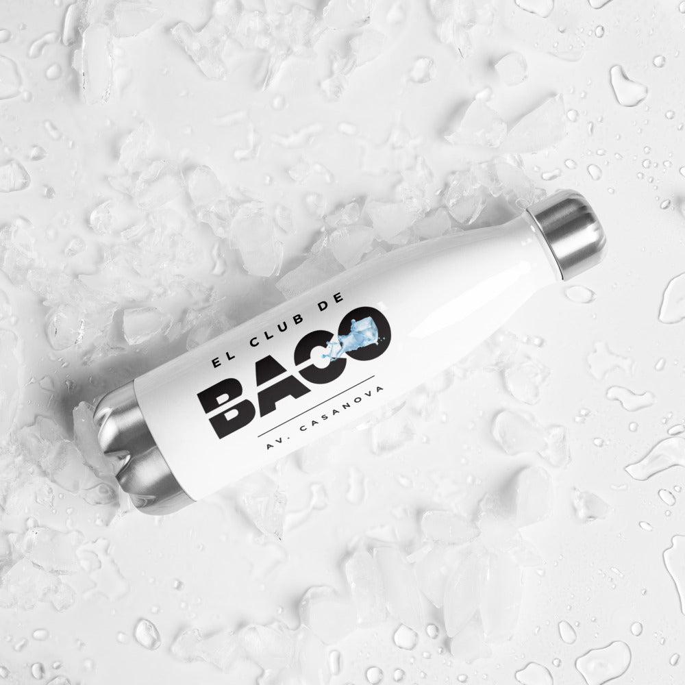 EL CLUB DE BACO Stainless Steel Water Bottle