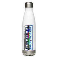 Load image into Gallery viewer, PERMITIDO EQUIVOCARSE - GLITCH - Stainless Steel Water Bottle
