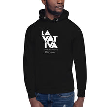 Load image into Gallery viewer, EJLANG - LAVATIVA - Unisex Hoodie BLK
