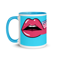Load image into Gallery viewer, PERMITIDO EQUIVOCARSE - LIPSTICK - Mug with Color Inside
