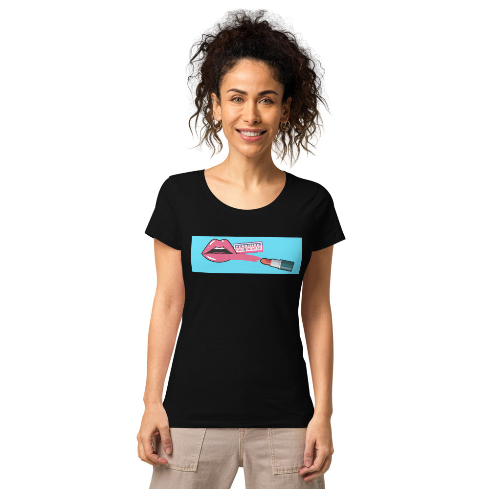 PERMITIDO EQUIVOCARSE - LIPSTICK - Women’s organic t-shirt