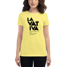 Load image into Gallery viewer, EJLANG - LAVATIVA - Women&#39;s t-shirt

