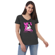 Load image into Gallery viewer, ABIGAIL - Women’s v-neck t-shirt
