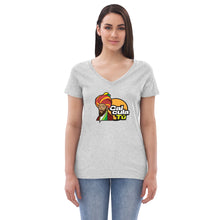 Load image into Gallery viewer, BALDOR-2 - Women’s recycled v-neck t-shirt
